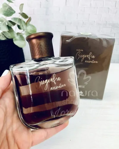 Biografia Assinatura Masculino 100ml Novo lacrado