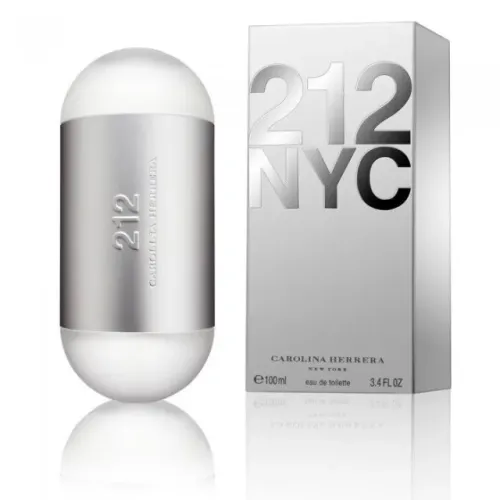 Perfume Fem . 212 NYC Tradicional Carolina Herrera EDT 100ml