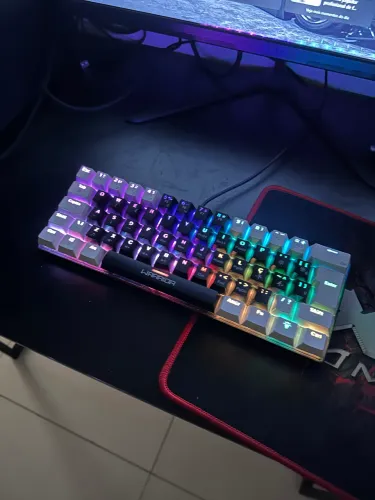 Teclado mecânico Gamer Warrior