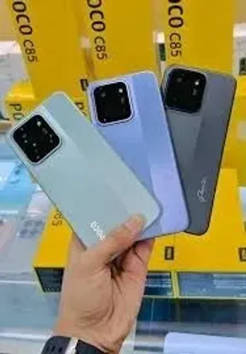 Xiaomi poco c85 256gb com 8ram preto verde roxo lacrado + Entrega Gratis