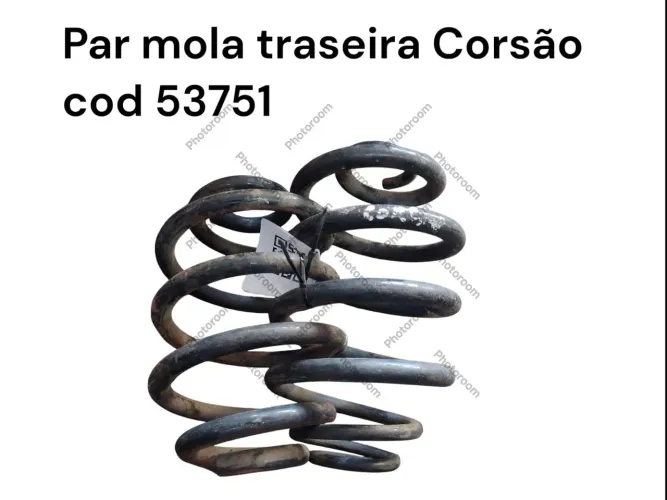 Par de molas traseiras para Corsa