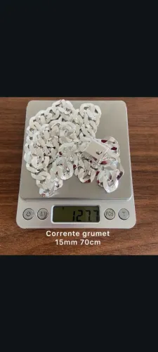 CORRENTE DE PRATA FECHO GAVETA 1800$