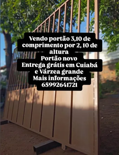 Promoção de Portão novo completo 