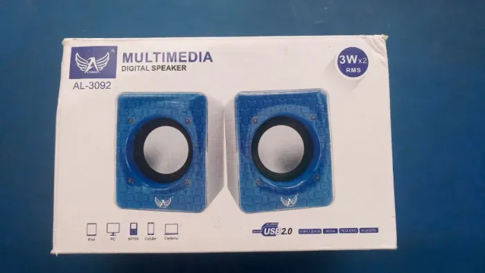 CAIXA DE SOM MULTIMEDIA DIGITAL SPEAKER USB ALTOMEX NOVO LACRADO FRETE GRÁTIS PARA MACEIÓ