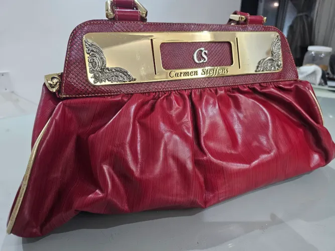Bolsa Carmen Steffens Vermelha