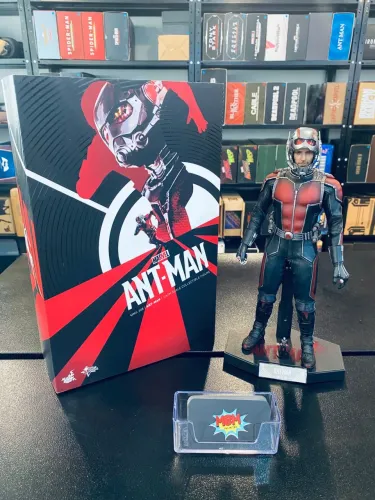 Boneco Hot Toys 1/6 Ant Man filme Homem Formiga 1 da Marvel