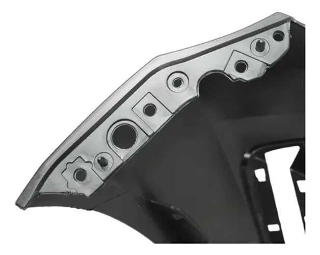 Parachoque Ford New Fiesta 2011 2012 2013 Mexicano Novo