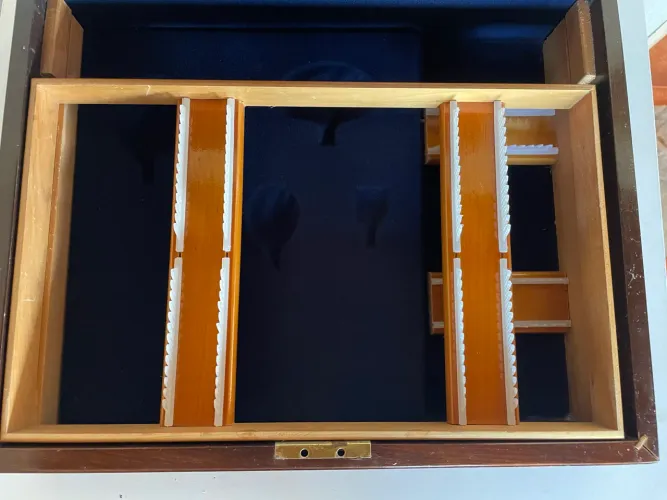 Estojo Imbuia para talheres Hércules