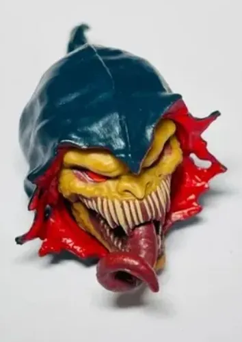 Marvel Legends Cabeça Demogoblin Altura 2 cm - ideal p/ custom boneco rpg senhor dos anéis