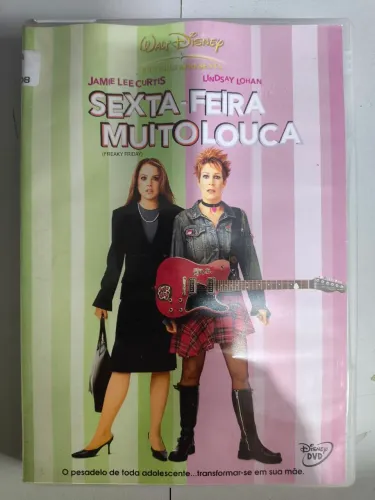 DVD Sexta-Feira Muito Louca - Jamie Lee Curtis e Lindsay Lohan