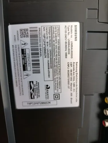 TV Smart 55" Samsung 4K