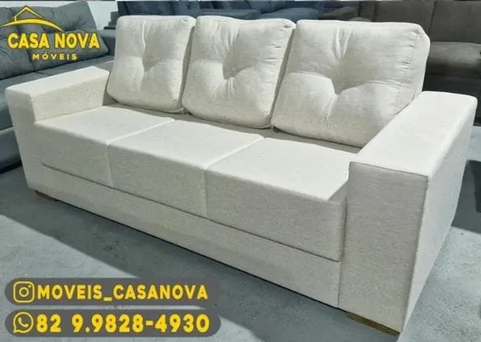 Sofá 3 Lugares Casanova