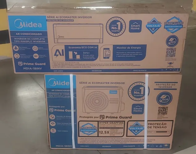 Ar condicionado Midea 18000btus Inverter
