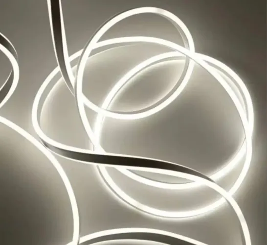 Fita led neon branco e branco quente