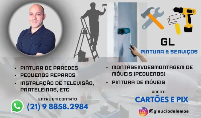 Desmonte e Montagem de móveis e pinturas