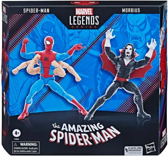 Marvel legends pack - morbius vs spider-man - the amazing spider-man
