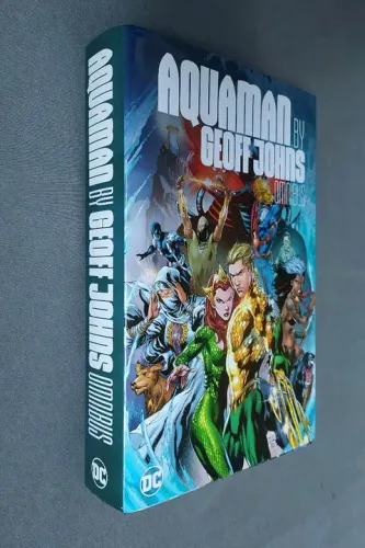 HQ Omnibus Importado Aquaman by Geoff Johns (728 Páginas em Inglês, Capa Dura, DC Comics)