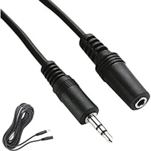Cabo Extensor P2 para P2  Áudio 1.5 Metros