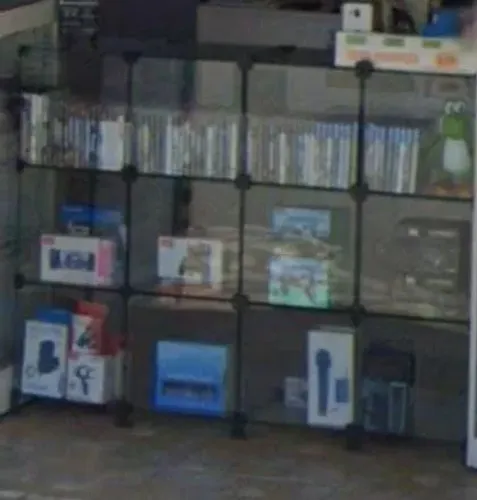 Balcão expositor em vidro 