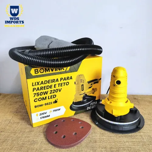 Lixadeira para Parede e Teto 750W