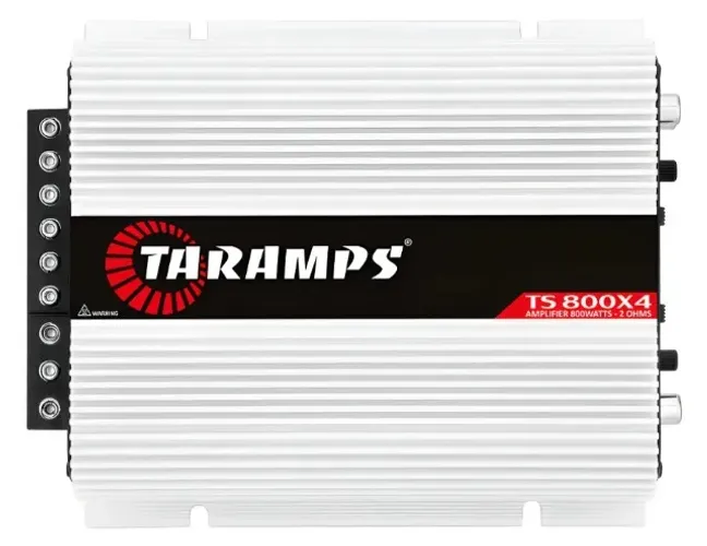 Modulo Taramps Ts800x4 2 Ohms 800W Potencia Rms Amplificador Som Automotivo