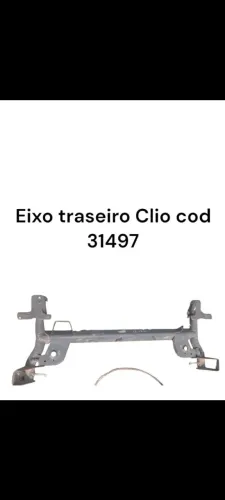Eixo traseiro Clio cod 31497