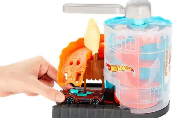 Hot Wheels City Pista Loja De Sorvete Mattel