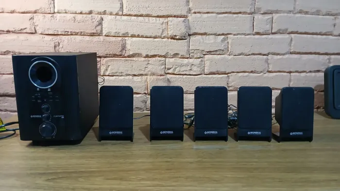 Home Theater Mondial HT-11 5.1 75W RMS<br>