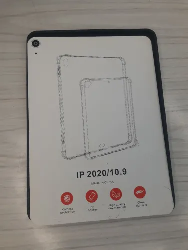 NOVA Capa Case Silicone preta IP2020/10.9.