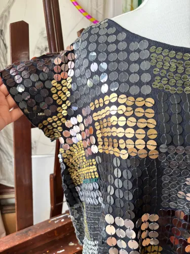 Blusa de paetê!