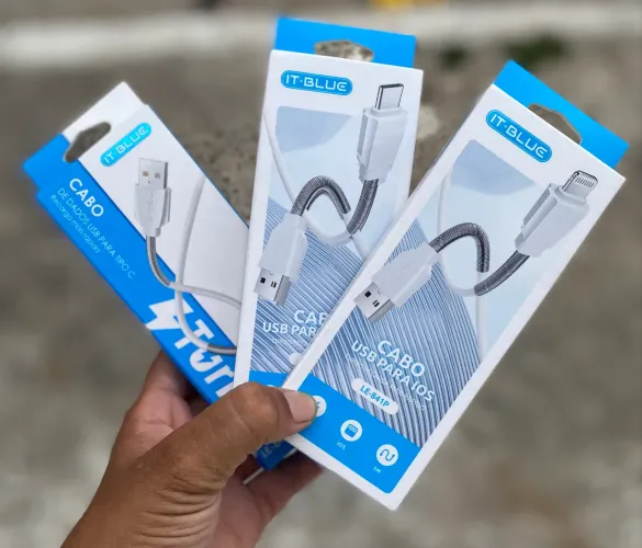 Cabo de iPhone e tipo C USB turbo - Entrega a domicílio