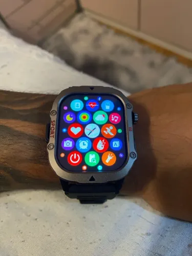 Smartwatch Ultra Sport - Monitoramento Cardíaco e Mais!