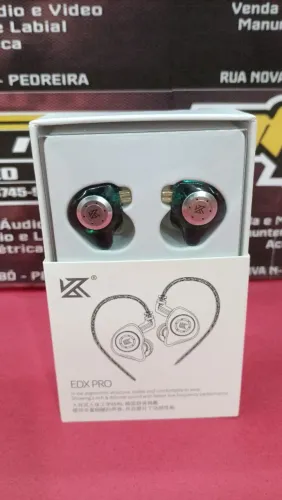 Fone de ouvido KZ EDX PRO - Novo