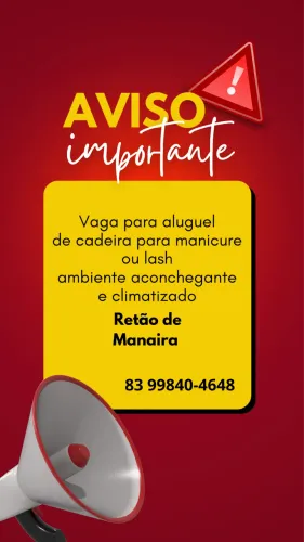Aluguel de mesa para manicure ou lash 