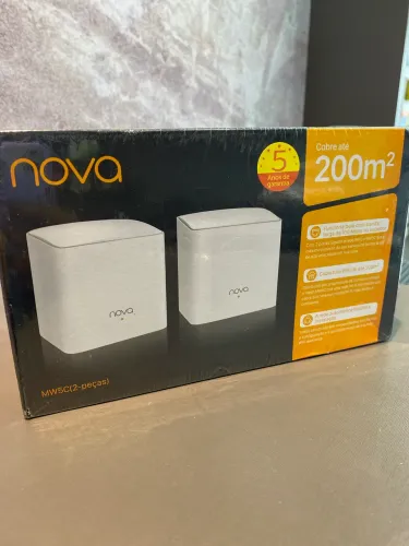 Kit 2 Roteadores Wi-Fi Mesh Tenda Nova MW5C AC1200 Dual Band