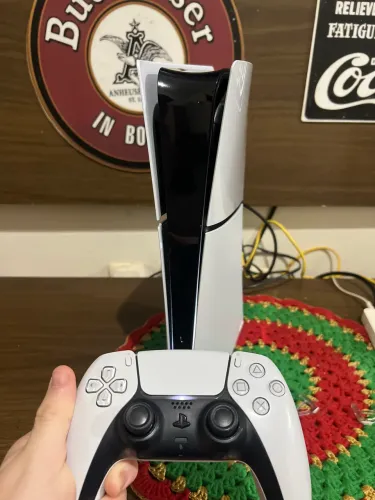 Ps5 Slim 1 TB - Caixa tudo certo! impecável 