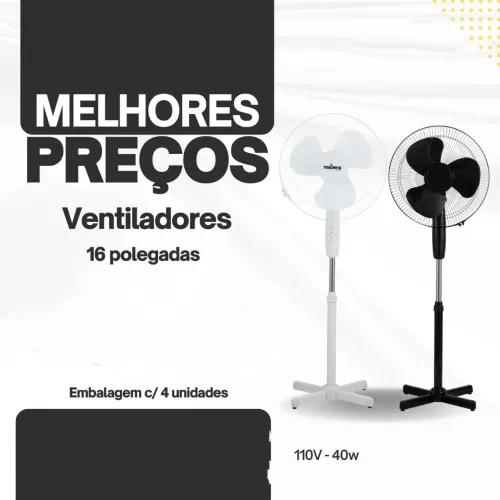 Ventiladores 16 Polegadas - Melhor Preço! Atacado
