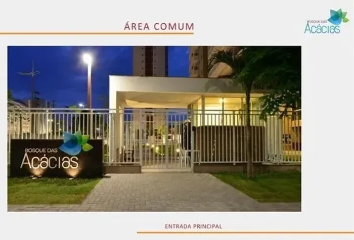 APT 027, Presidente Kennedy - Bosque das Acácias, apartamento com 02 quartos, 02 banheiros