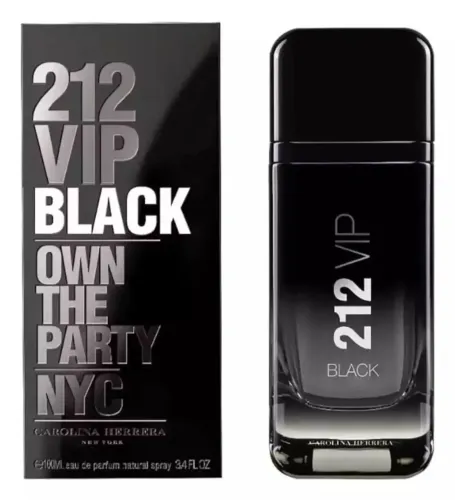 Perfume 212 VIP Black Carolina Herrera 100ml