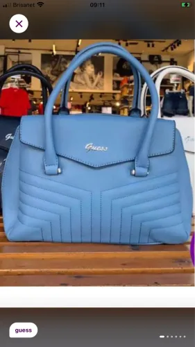 Bolsa azul Guess 