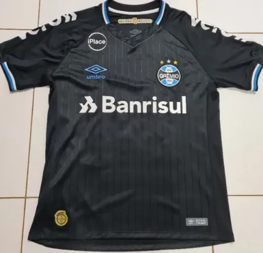 Camisa Grêmio Umbro Preta de jogo Tamanho G