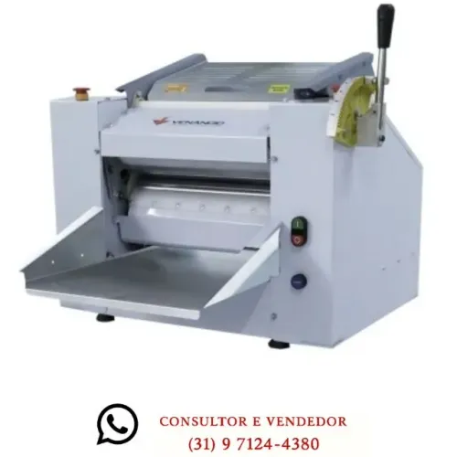 Cilindro Laminador de Mesa Bandeja Inox Venâncio 39cm 127v