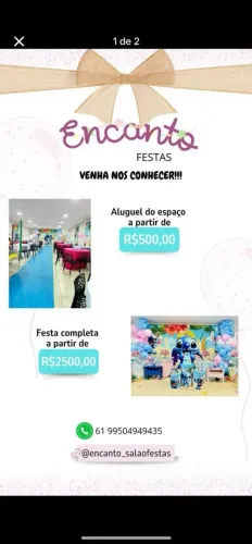 Salão de festas Encanto