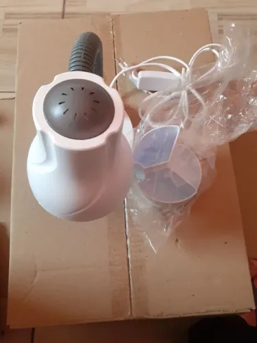 Luminaria de mesa porta lápis branca