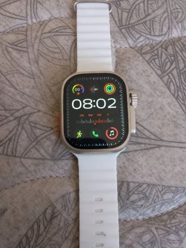 Smartwatch ultra 49mm titanium ceramic case.