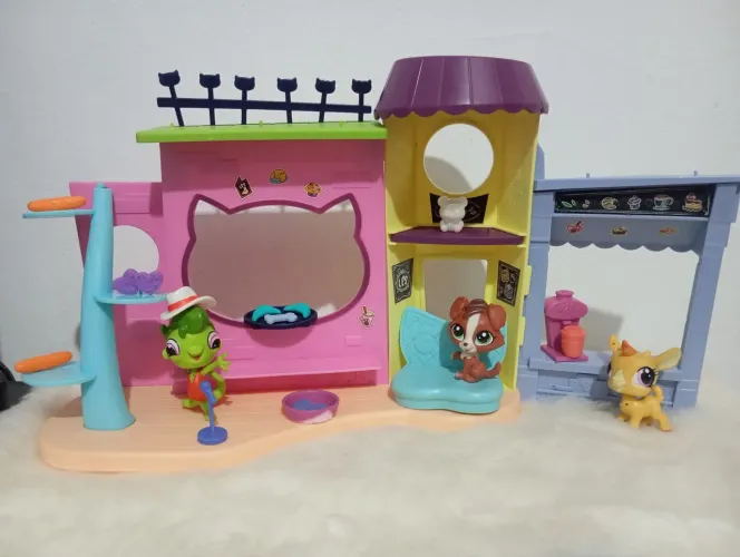 Playset Littlest Pet Shop - Loja de Café