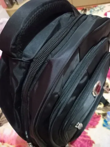 Chegou linda mochila de nylon 52cm forte impermeável produto novo 
