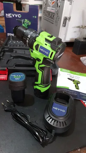 Parafusadeira Furadeira Impacto 16v Nova
