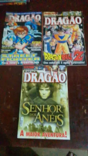 Revistas Dragão lote