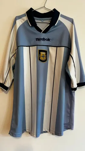 camisa reebok argentina, 2000/2001 home. original g/gg
